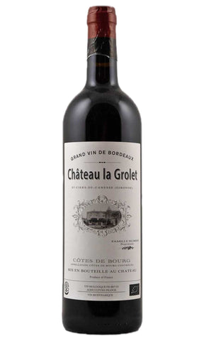 Bottle of Chateau la Grolet, Cotes du Bourg, 2022 - Red Wine - Flatiron Wines & Spirits - New York