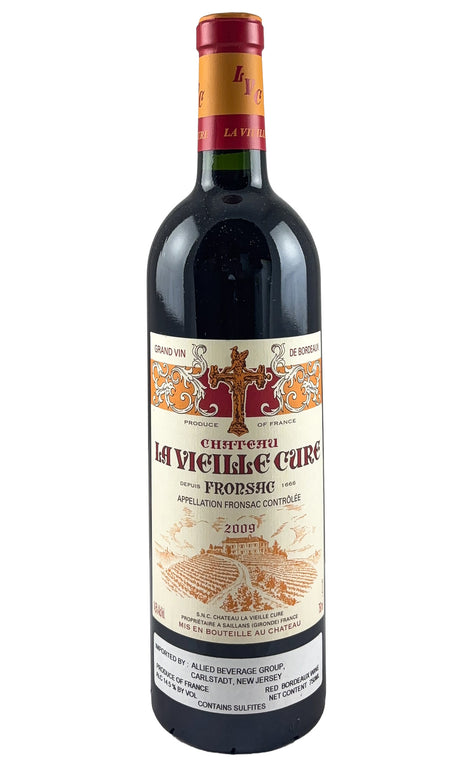 Bottle of Chateau la Vieille Cure, Fronsac, 2009 - Red Wine - Flatiron Wines & Spirits - New York