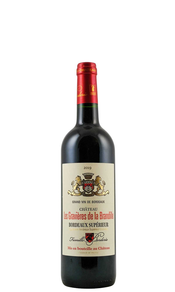 Bottle of Chateau les Gravieres de la Brandille, Bordeaux Superieur, 2019 - Red Wine - Flatiron Wines & Spirits - New York