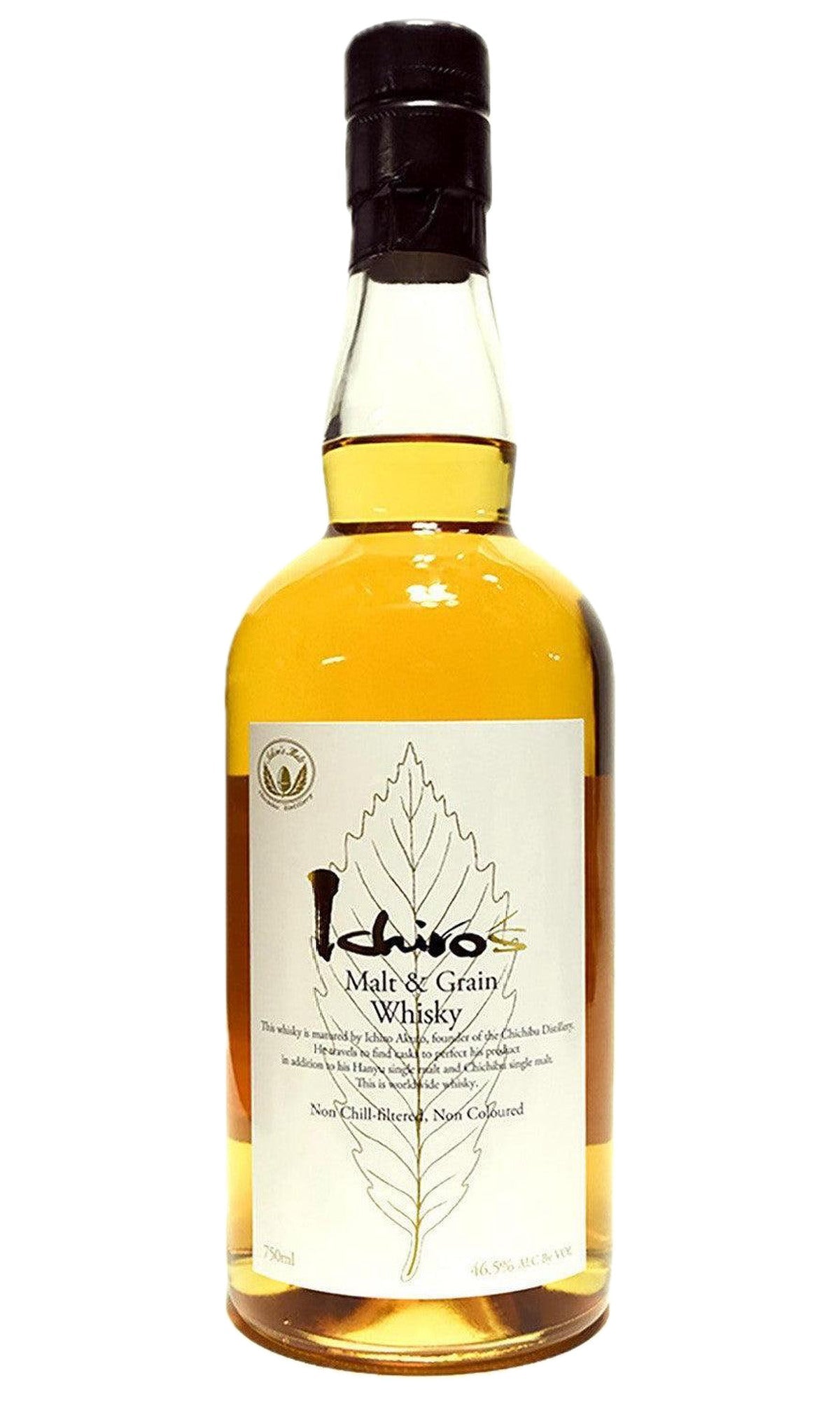 Bottle of Chichibu Distillery, Ichiro’s Malt & Grain, Japanese Blended Whisky - Spirit - Flatiron Wines & Spirits - New York
