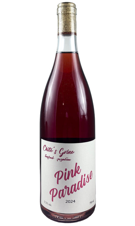 Bottle of Chito's Gvino, Pink Paradise, 2024 - Rosé Wine - Flatiron Wines & Spirits - New York