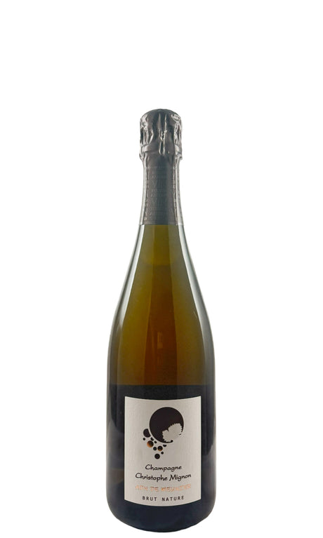 Bottle of Christophe Mignon, Champagne Blanc de Noir ADN de Meunier Brut Nature [2020/2021], NV - Sparkling Wine - Flatiron Wines & Spirits - New York