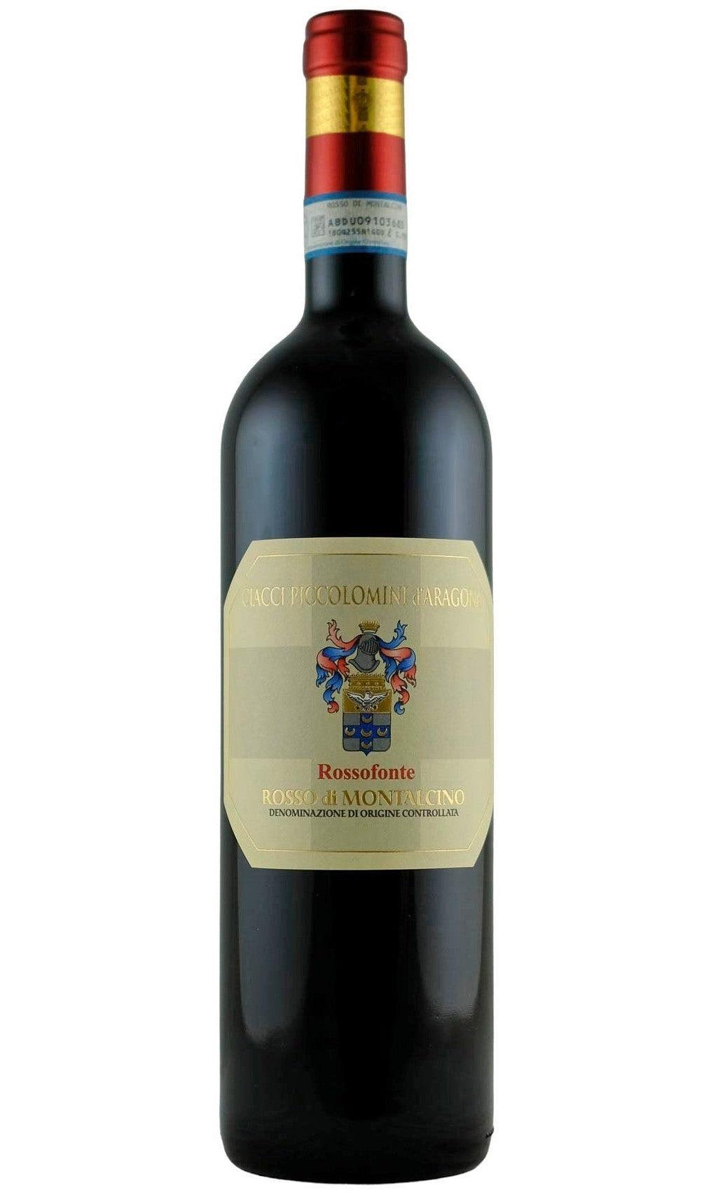 Bottle of Ciacci Piccolomini, Rosso di Montalcino 'Rossofonte', 2023 - Red Wine - Flatiron Wines & Spirits - New York
