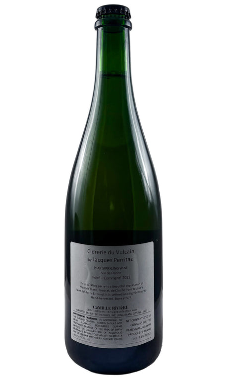 Bottle of Cidrerie du Vulcain, Poire Comment , 2022 - Cider - Flatiron Wines & Spirits - New York