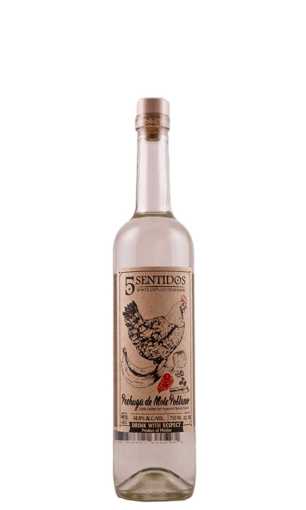 Bottle of Cinco Sentidos, Pechuga de Mole Poblano Mezcal - Spirit - Flatiron Wines & Spirits - New York