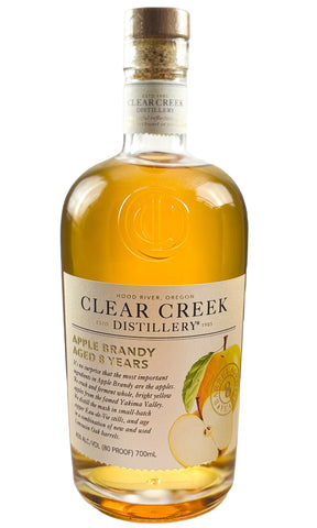 Bottle of Clear Creek, 8 Year Old Oregon Apple Brandy 8 Years (700ml) - Spirit - Flatiron Wines & Spirits - New York