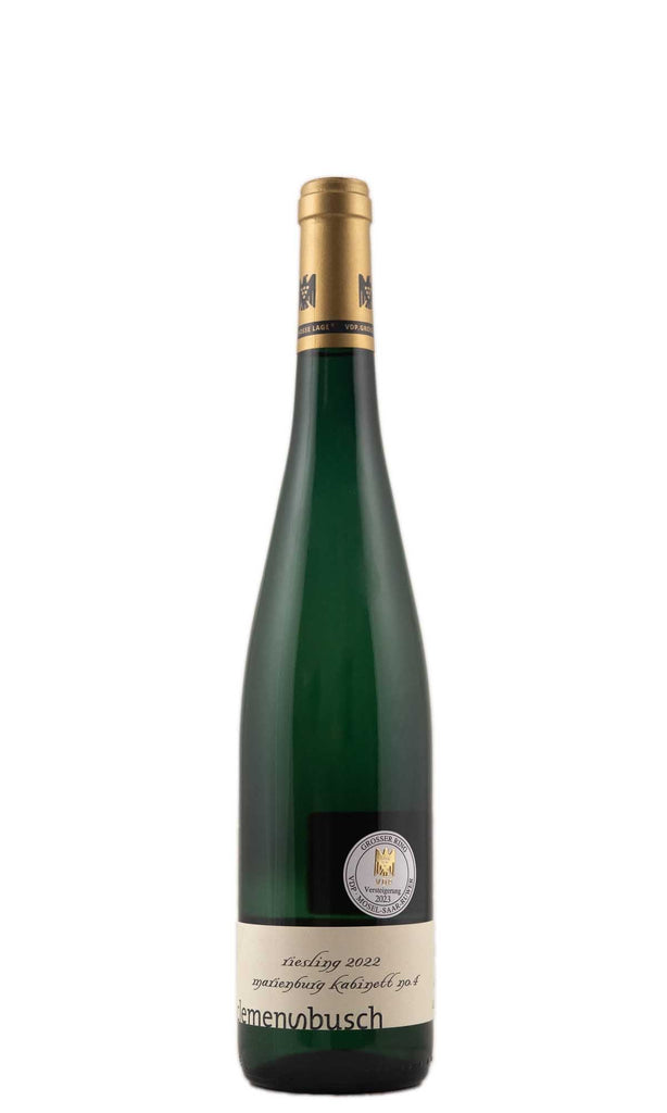 Bottle of Clemens Busch, Riesling Kabinett #4 (VDP Auction) Pundericher Marienburg Grosse Lage, 2022 - White Wine - Flatiron Wines & Spirits - New York