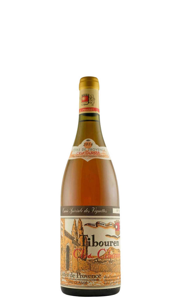 Bottle of Clos Cibonne, Cotes de Provence Tibouren Cuvee Speciale des Vignettes Cru Classe, 2014 - Rosé Wine - Flatiron Wines & Spirits - New York