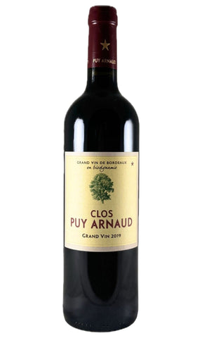 Bottle of Clos Puy Arnaud, Cotes de Castillon, 2019 - Red Wine - Flatiron Wines & Spirits - New York