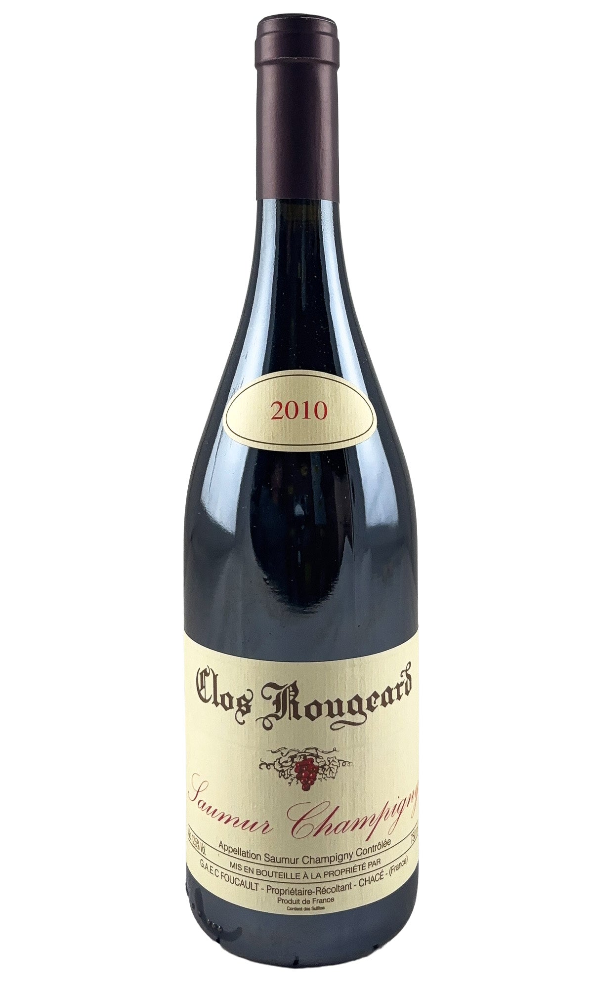 Bottle of Clos Rougeard, Saumur-Champigny Les Clos, 2010 - Red Wine - Flatiron Wines & Spirits - New York