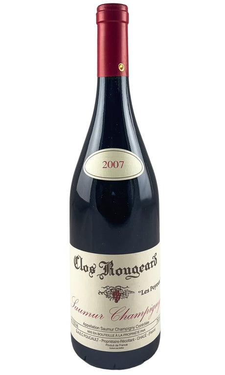 Bottle of Clos Rougeard, Saumur-Champigny Les Poyeux, 2007 - Red Wine - Flatiron Wines & Spirits - New York