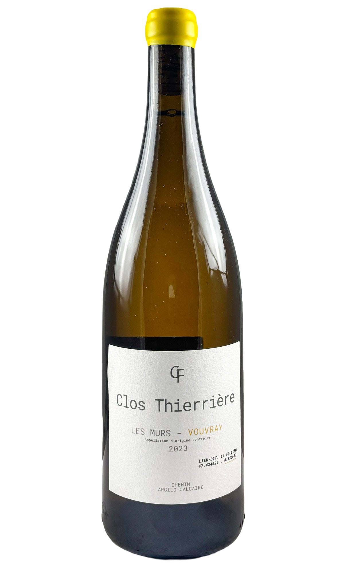 Bottle of Clos Thierriere, Vouvray 'Les Murs', 2023 - White Wine - Flatiron Wines & Spirits - New York