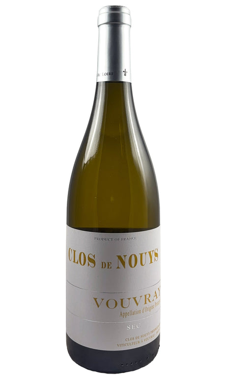 Bottle of Clos de Nouys, Vouvray Sec, 2024 - White Wine - Flatiron Wines & Spirits - New York
