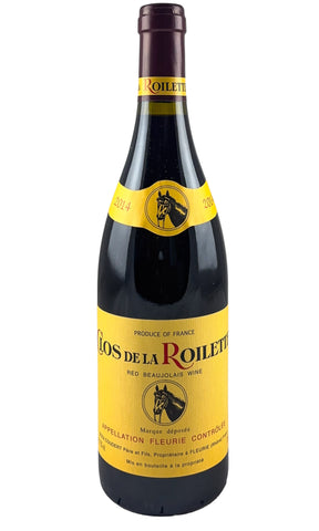 Bottle of Clos de la Roilette (Coudert), Fleurie, 2014 - Red Wine - Flatiron Wines & Spirits - New York