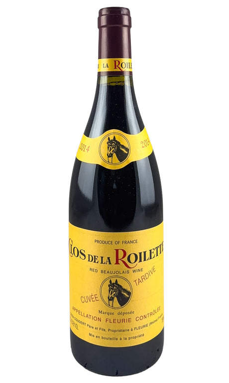 Bottle of Clos de la Roilette (Coudert), Fleurie Vendange Tardive, 2014 - Red Wine - Flatiron Wines & Spirits - New York