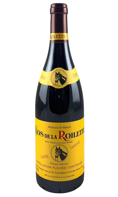 Bottle of Clos de la Roilette (Coudert), Fleurie Vendange Tardive, 2016 - Red Wine - Flatiron Wines & Spirits - New York