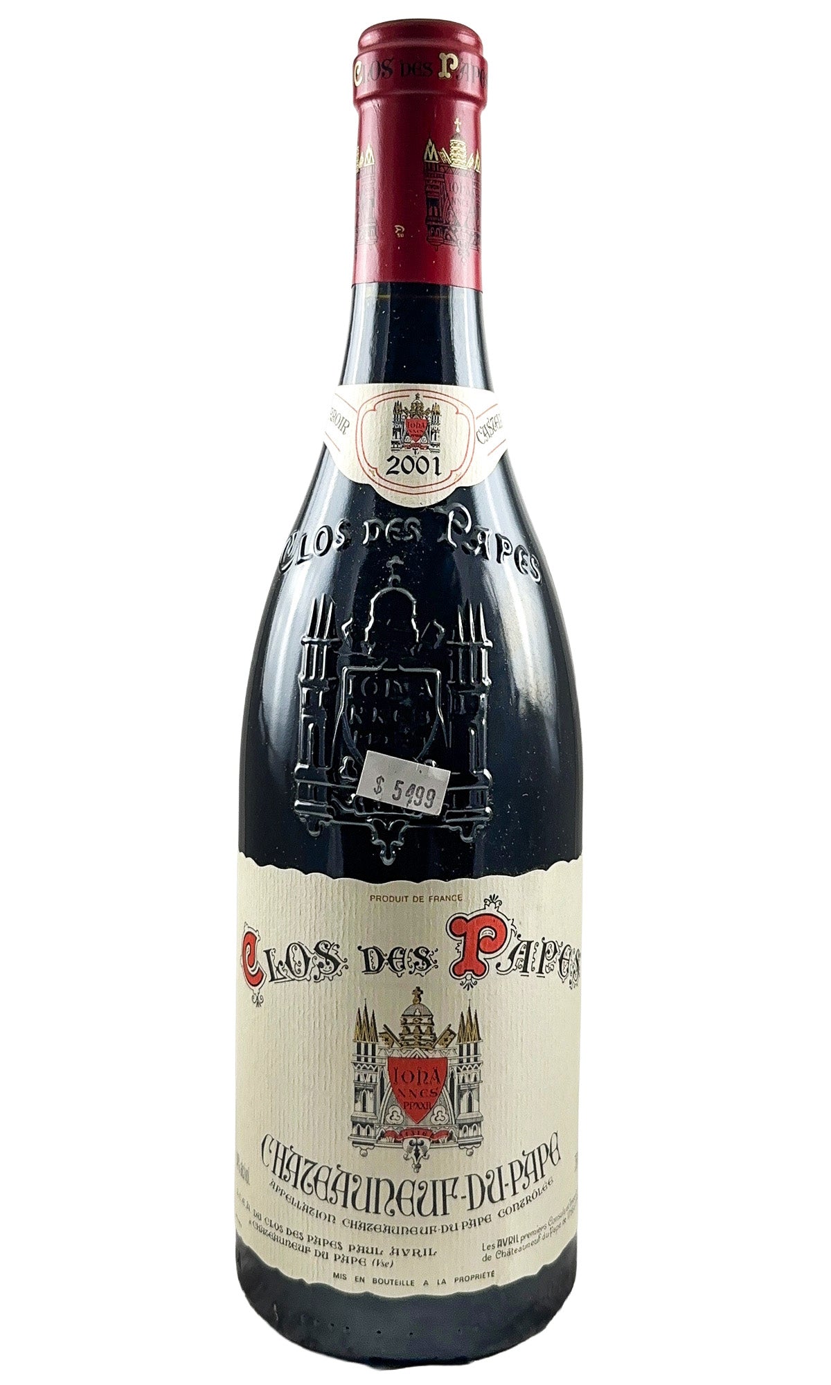 Clos des Papes, Chateauneuf-du-Pape, 2001 – Flatiron Wines