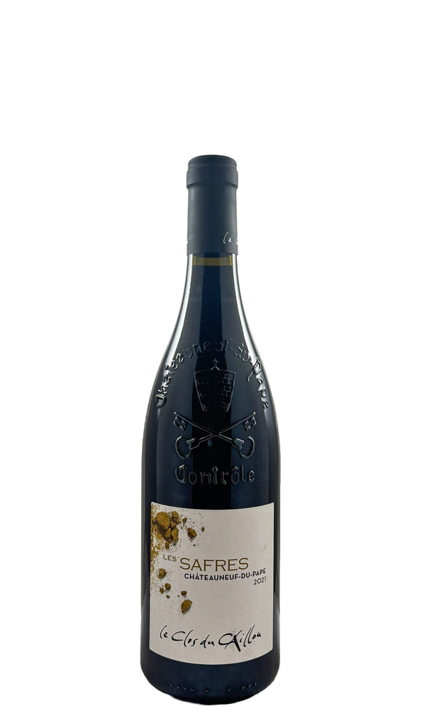 Bottle of Clos du Caillou, Chateauneuf-du-Pape Les Safres, 2021 - Red Wine - Flatiron Wines & Spirits - New York