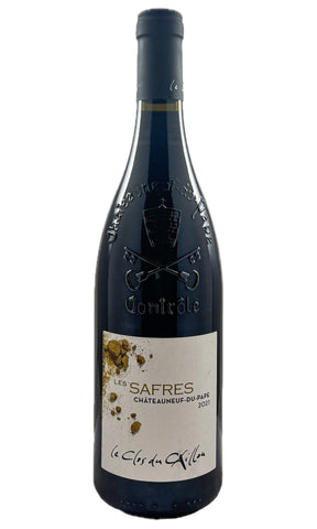 Bottle of Clos du Caillou, Chateauneuf-du-Pape Les Safres, 2021 - Red Wine - Flatiron Wines & Spirits - New York