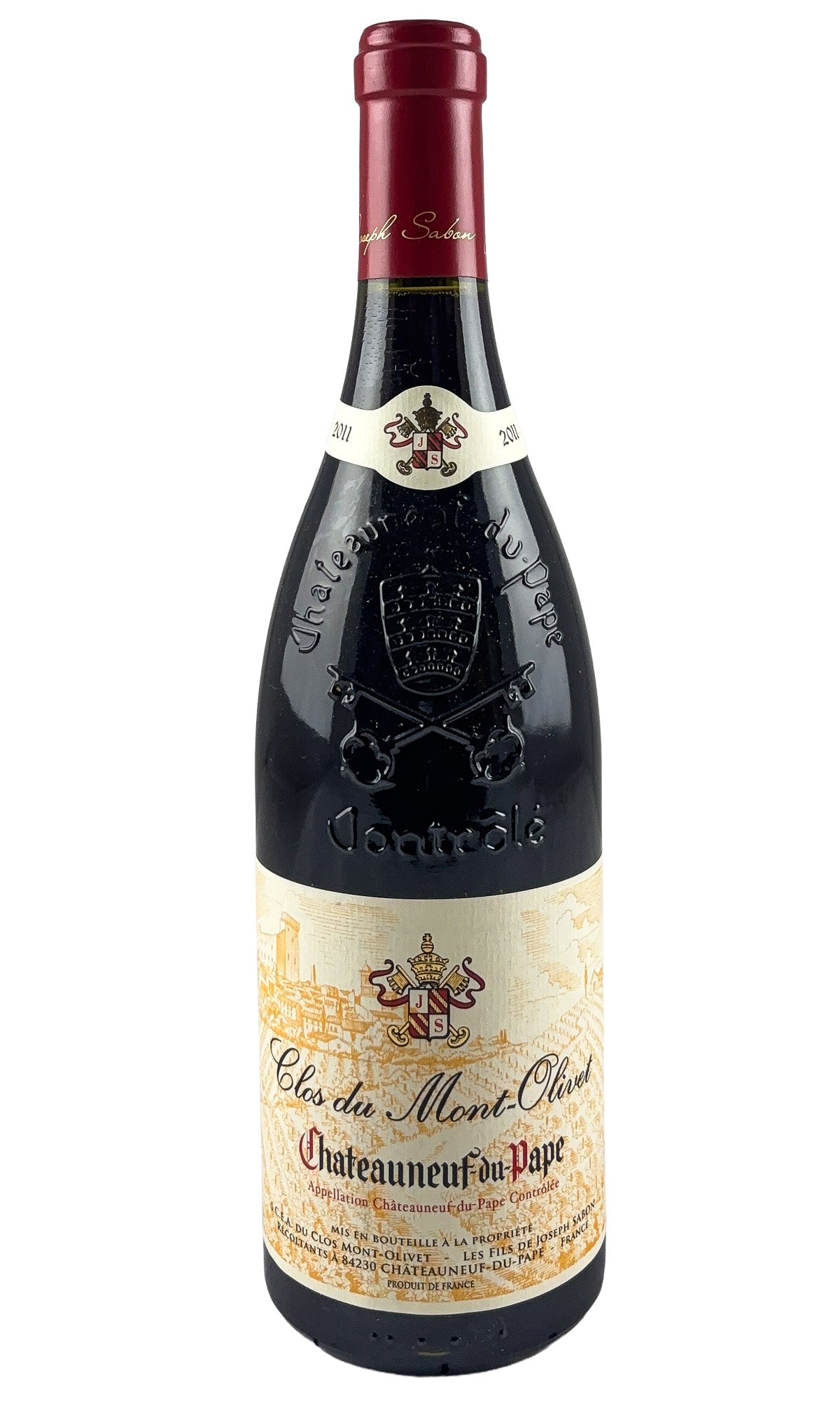 Bottle of Clos du Mont Olivet, Chateauneuf-du-Pape, 2011 - Red Wine - Flatiron Wines & Spirits - New York