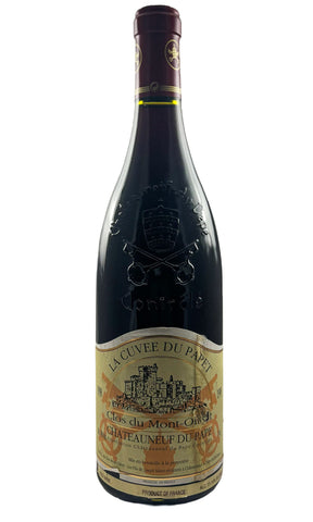 Bottle of Clos du mont Mont Olivet, Chateauneuf-du-Pape La Cuvee du Papet, 1998 - Red Wine - Flatiron Wines & Spirits - New York