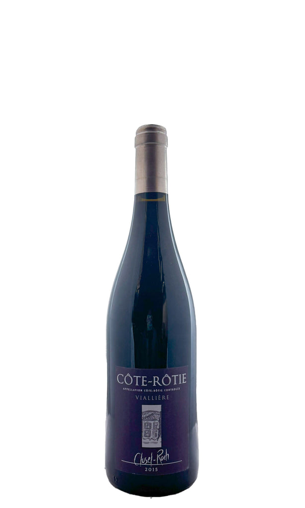 Bottle of Clusel-Roch, Cote Rotie Vialliere, 2015 - Red Wine - Flatiron Wines & Spirits - New York