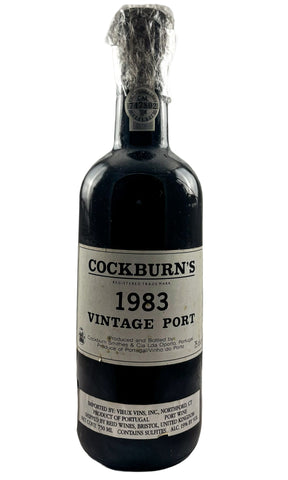 Bottle of Cockburn, Vintage Port, 1983 - Fortified Wine - Flatiron Wines & Spirits - New York