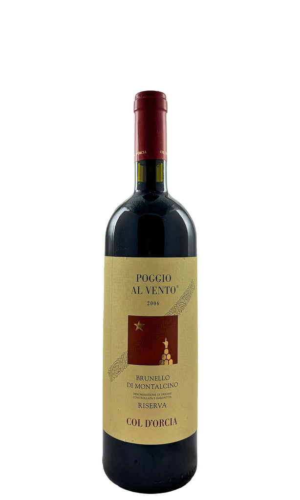 Bottle of Col d'Orcia, Brunello di Montalcino Riserva, 2006 - Red Wine - Flatiron Wines & Spirits - New York