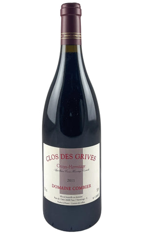 Bottle of Combier, Crozes-Hermitage Clos des Grives, 2011 - Red Wine - Flatiron Wines & Spirits - New York