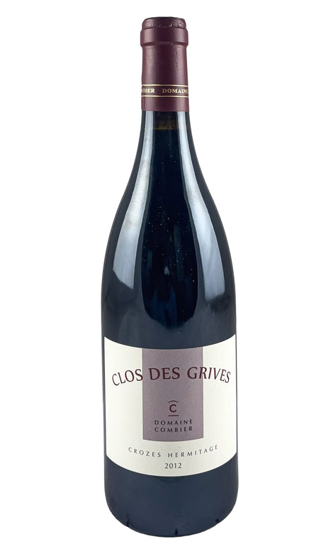Bottle of Combier, Crozes-Hermitage Clos des Grives, 2012 - Red Wine - Flatiron Wines & Spirits - New York