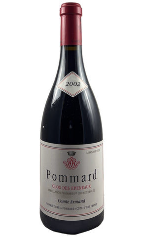 Bottle of Comte Armand, Pommard 1er Cru Clos des Epeneaux, 2002 - Red Wine - Flatiron Wines & Spirits - New York