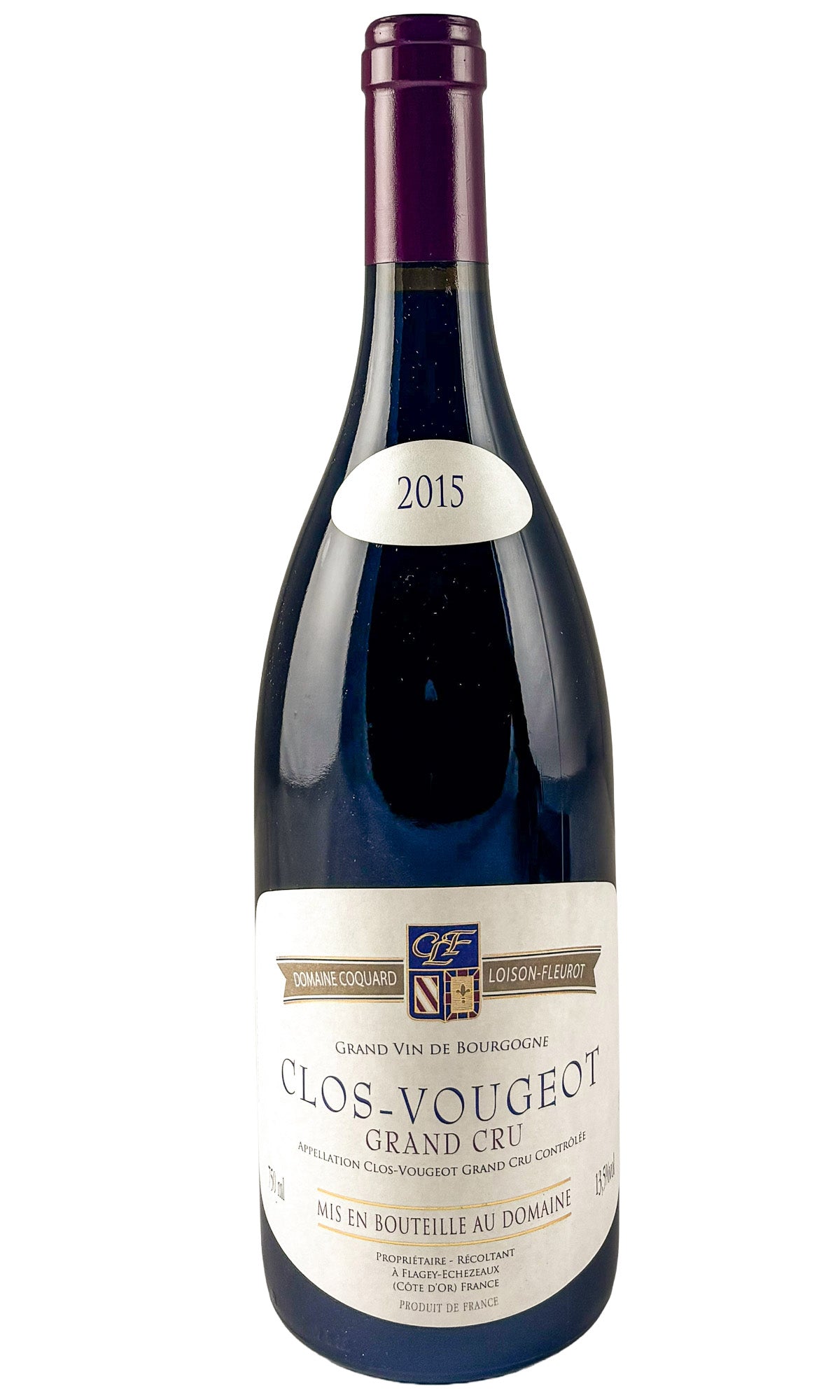 Bottle of Coquard-Loison-Fleurot, Clos Vougeot, 2015 - Red Wine - Flatiron Wines & Spirits - New York