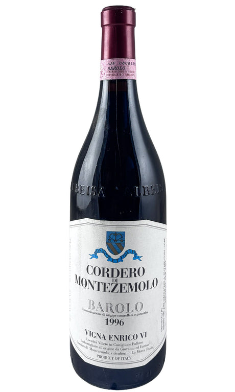 Bottle of Cordero di Montezemolo, Barolo Enrico VI, 1996 - Red Wine - Flatiron Wines & Spirits - New York