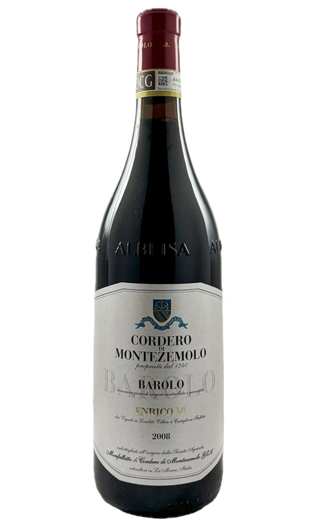 Bottle of Cordero di Montezemolo, Barolo Enrico VI, 2008 - Red Wine - Flatiron Wines & Spirits - New York