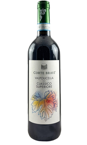 Bottle of Corte Bravi, Valpolicella Classico Superiore, 2022 - Red Wine - Flatiron Wines & Spirits - New York
