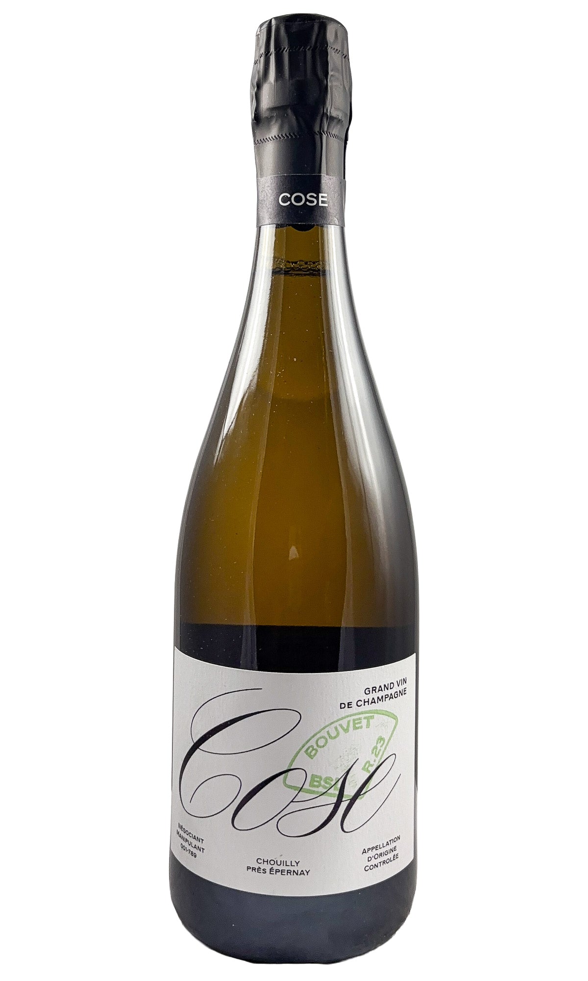 Bottle of Cose, Champagne Bouvet BSL Les Rocheforts Brut Nature, NV [2023] - Sparkling Wine - Flatiron Wines & Spirits - New York