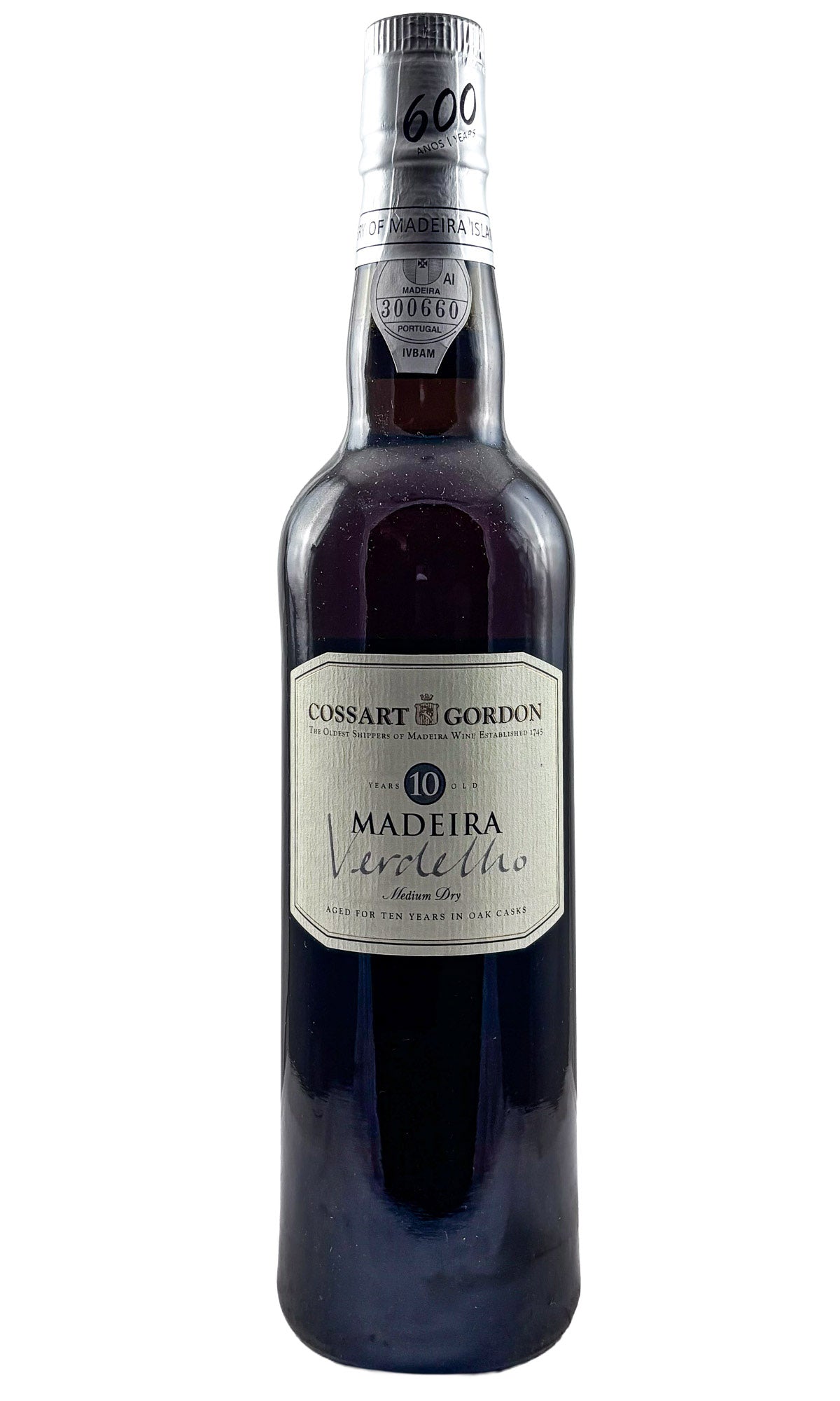 Bottle of Cossart Gordon, 10 Year Old Verdelho, NV (500ml) - Fortified Wine - Flatiron Wines & Spirits - New York