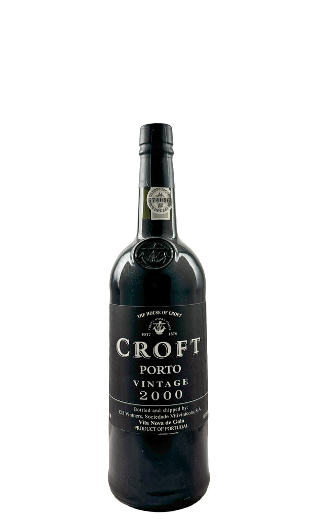 Bottle of Croft, Vintage Port, 2000 - Dessert Wine - Flatiron Wines & Spirits - New York