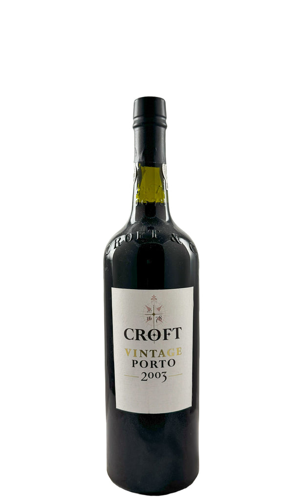 Bottle of Croft, Vintage Port, 2003 - Dessert Wine - Flatiron Wines & Spirits - New York