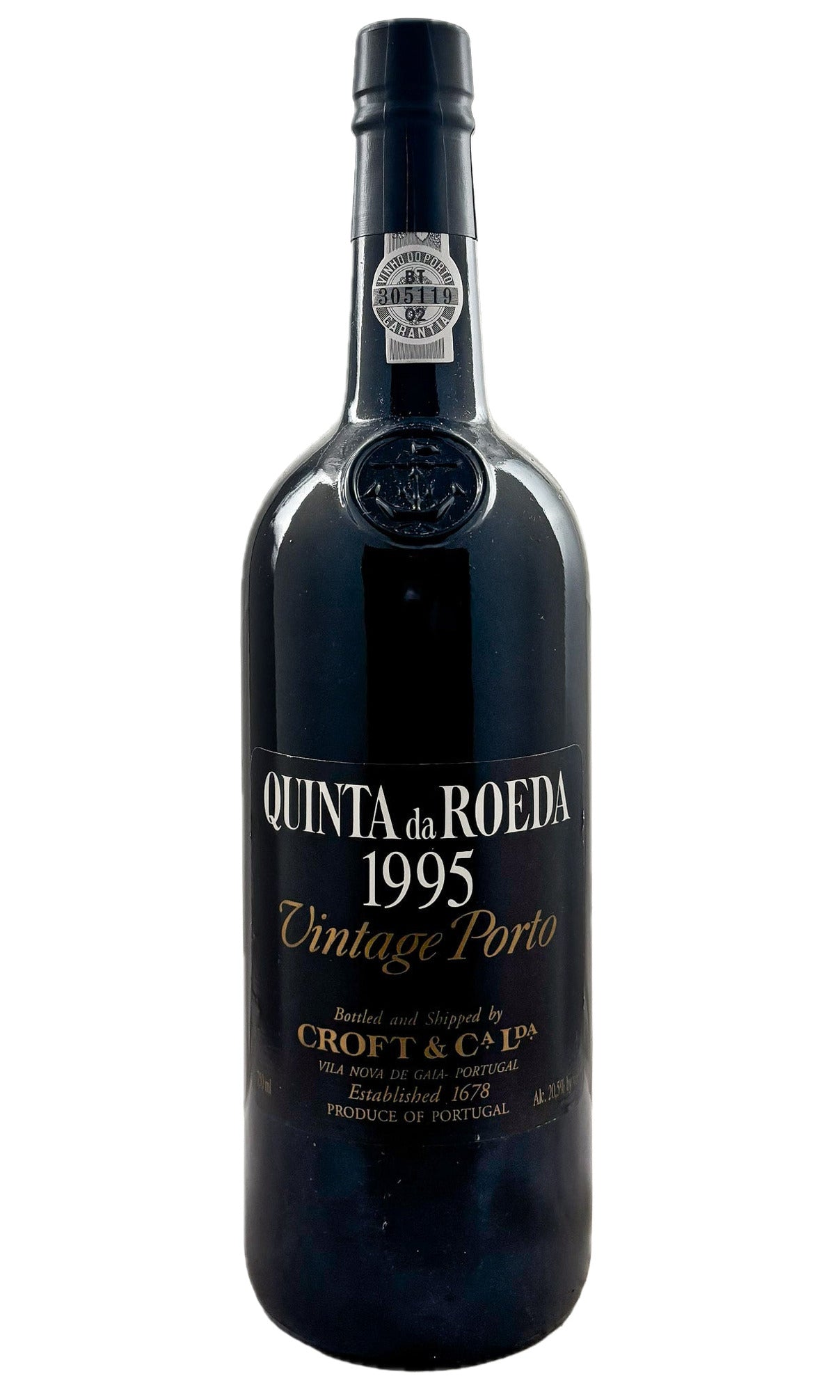 Bottle of Croft, Vintage Port Quinta da Roeda, 1995 - Fortified Wine - Flatiron Wines & Spirits - New York