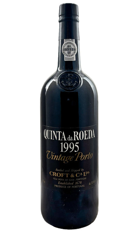 Bottle of Croft, Vintage Port Quinta da Roeda, 1995 - Fortified Wine - Flatiron Wines & Spirits - New York