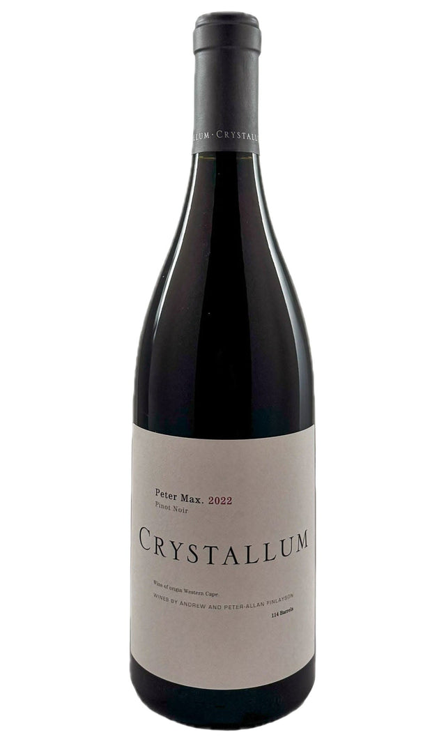 Bottle of Crystallum, Pinot Noir Peter Max, 2022 - Red Wine - Flatiron Wines & Spirits - New York