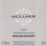 Hexamer, Spatburgunder Weissherbst (Rose), 2024 (Pre-Arrival, ETA Late Fall 2026)