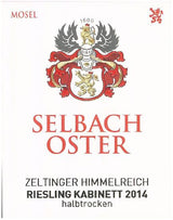 Selbach-Oster, Zeltinger Himmelreich Riesling Kabinett Halbtrocken, 2024 (Pre-Arrival, ETA Late Fall 2026)