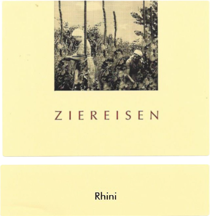 Ziereisen, Rhini Blauer Spatburgunder, 2021 (Pre-Arrival, ETA Late Fall 2026)