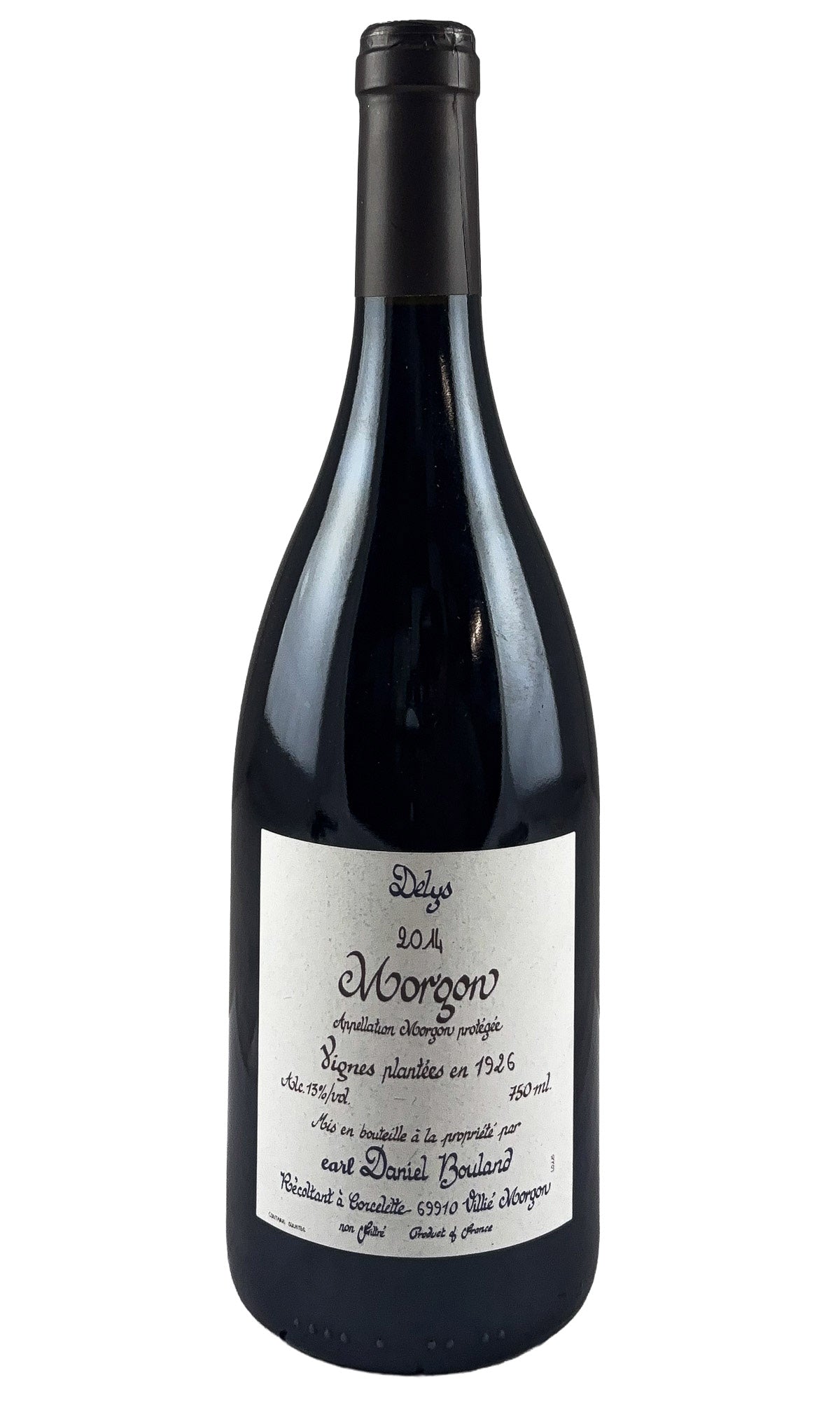 Bottle of Daniel Bouland, Morgon Delys, 2014 - Red Wine - Flatiron Wines & Spirits - New York