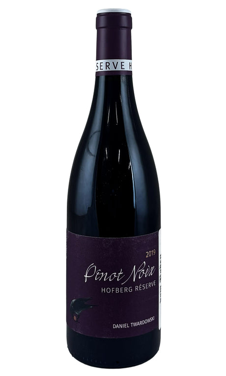 Bottle of Daniel Twardowski, Reserve Pinot Noir Dhroner Hofberg, 2019 - Red Wine - Flatiron Wines & Spirits - New York