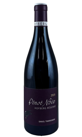 Bottle of Daniel Twardowski, Reserve Pinot Noir Dhroner Hofberg, 2020 - Red Wine - Flatiron Wines & Spirits - New York