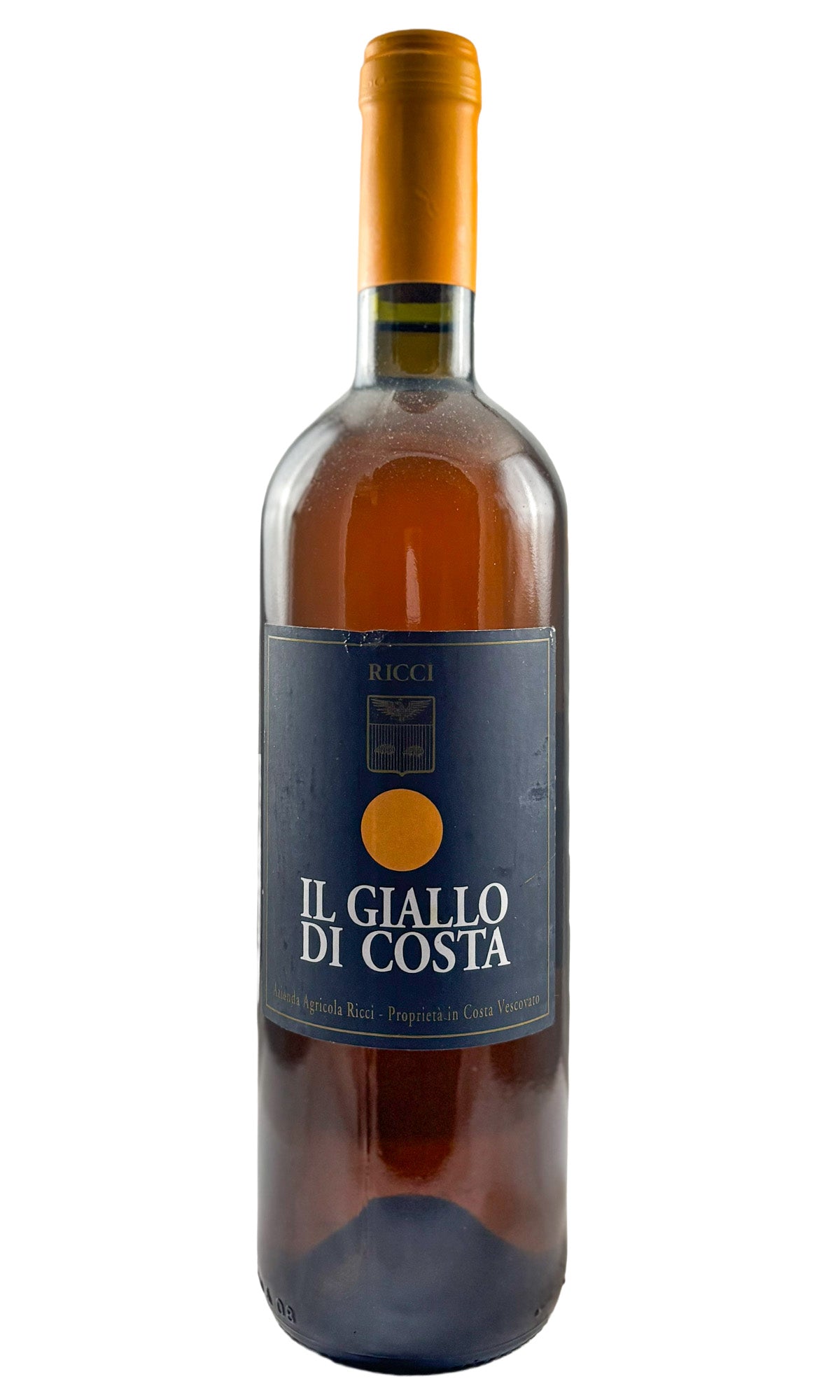 Bottle of Daniele Ricci, Giallo di Costa, 2018 - Orange Wine - Flatiron Wines & Spirits - New York