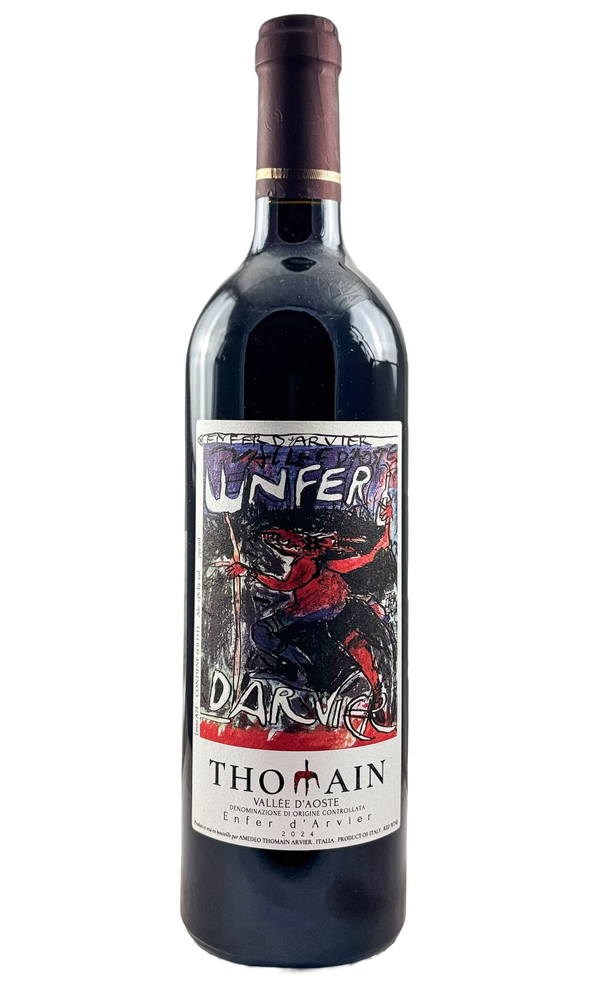 Bottle of Danilo Thomain, Valle d'Aosta Enfer d'Arvier, 2024 - Red Wine - Flatiron Wines & Spirits - New York